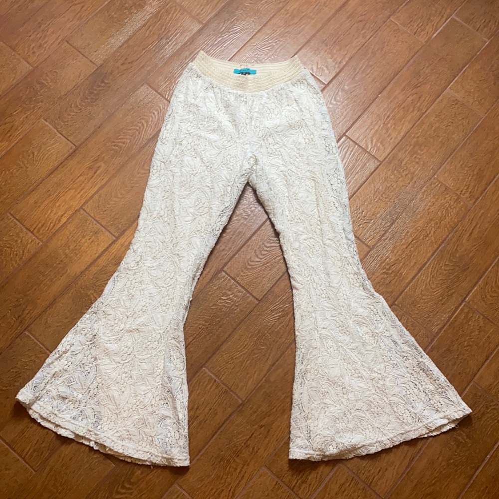 Lace Bellbottoms